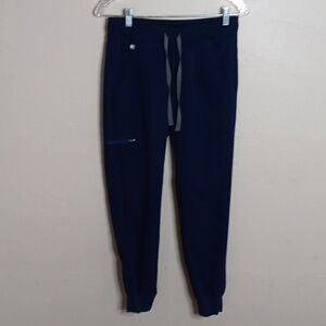 FIGS Zamora Jogger Scrub Pants Size XS In Navy